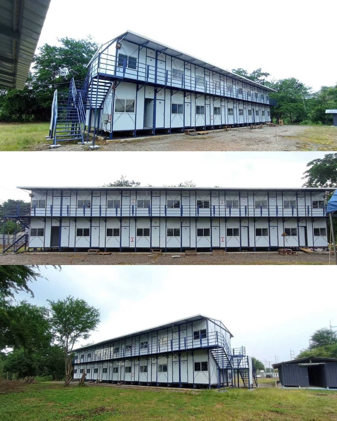jc1 (7) บ้านพัก คนงาน พนักงาน น็อคดาวน์ ราคาถูก จุดเด่น ก่อสร้างไว รวดเร็ว 30-45 วันได้เป็น 10-20 หลัง พร้อมเข้าอยู่อาศัย รับประกันรั่วซึม 1 ปี